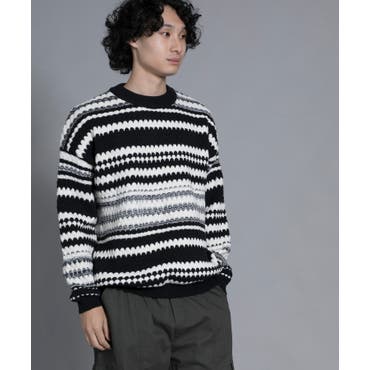 Duckbill ROUGH プリント セーター S ニット セーター[品番：JG000014433]｜JIGGYS SHOP（ジギーズショップ