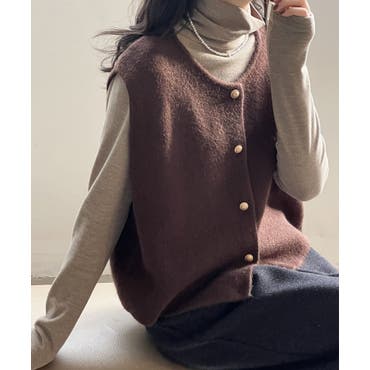 メゾンドラティール maison de LATIR ふわふわモヘアタッチショート丈ボリュームスリーブカーディガン （ホワイト） メゾンドラティール maison de LATIR ふわふわモヘアタッチ