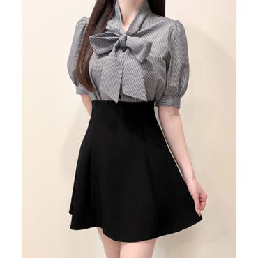 新品◆リナシメント◆定番人気のラップ風＆アシメカット！黒フェミニンスカート！XS ◇リナシメントの定番人気！ラップ風＆アシメカット！NAVY