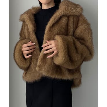 Loungedress】フェイクファーCT[品番：PALW0004083]｜PAL GROUP OUTLET