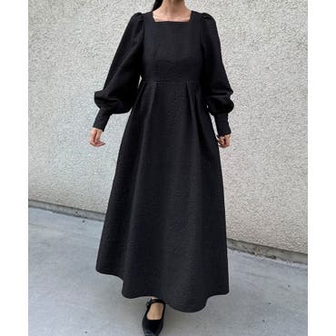 ボートネックニットワンピース[品番：PA000012101]｜coca（コカ