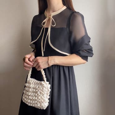 ニットワンピース 全2色 襟付き[品番：JSFW0009699]｜JS FASHION