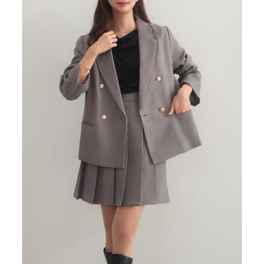 シャギーコクーンミドルコート[品番：ADEW0004630]｜ad thie