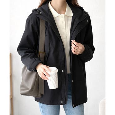 ファー付きダッフルコート ショートコート ショート丈コート[品番