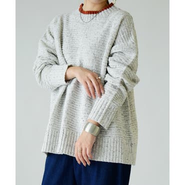 ケーブル編みオフタートルニットポンチョ ポンチョ ニット[品番