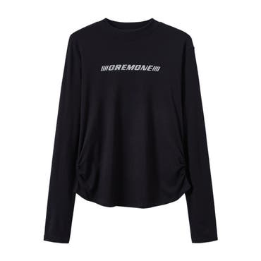 ゲス GUESS CN Ls Embro Script Logo Tee （JBLK） ゲス GUESS CN Ls Embro Script Logo Tee （JBLK