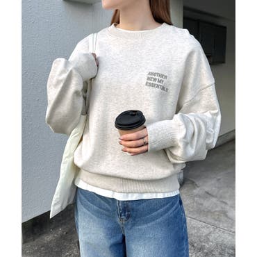 EMODA×CHAMPION】ラフプリントオーバーTシャツ[品番