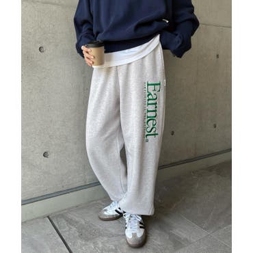 LA ロゴ刺繍 スウェットパンツ[品番：OCGW0002551]｜ONE 4