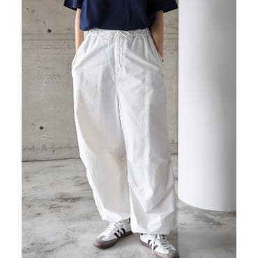 ナイロン混ミリタリールーズパンツ[品番：MKSW0048407]｜Ungrid