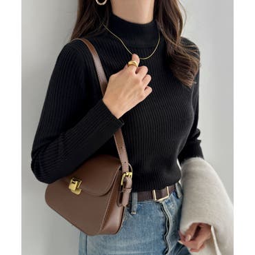 バックオープンデザインニット TOPS[品番：MKSW0040759]｜GYDA