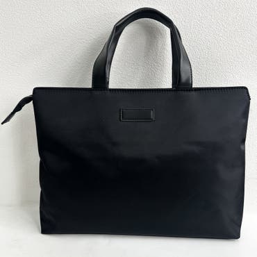 黒のトートバッグ トートバッグ メンズ レザー[品番：EH000002916]｜8（eight） （エイト