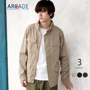 ミリタリージャケット メンズ M65 品番 Rq Arcade アーケード のメンズファッション通販 Shoplist ショップリスト