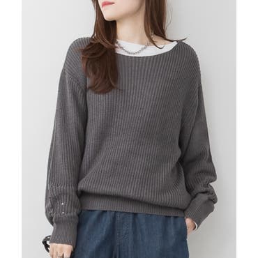 Chico】フードロゴ入ニットパーカー[品番：PALW0004314]｜PAL GROUP