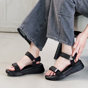 MURUA×SHAKA】ウィークエンダープラットフォームサンダル【限定
