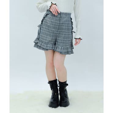 チェック スカパン スカートパンツ[品番：AMVW0000480]｜Belle Cie