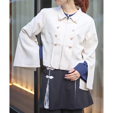 【LOEWE】ロエベ ワークウェア ジャケット（コットン＆リネン） ロエベ ジャケット ワークウェアジャケット[品番：AXEB0033073