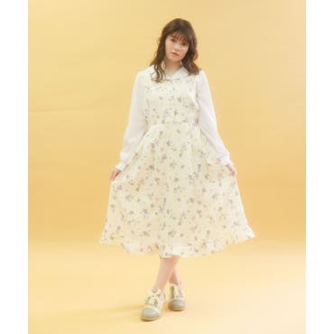シフォン ワンピース 花柄 おしゃれ 透け感 春 夏 楽天市場】花柄ワンピ シフォン 透け感 ティアード 花柄