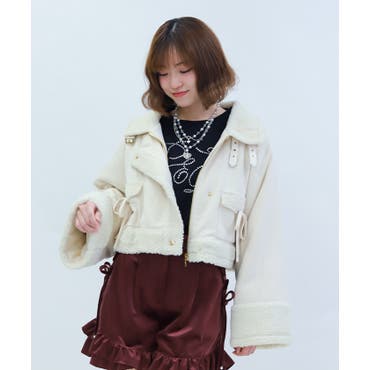 ショートダッフルコート Jasmine Grandiflorum[品番：XT000011814