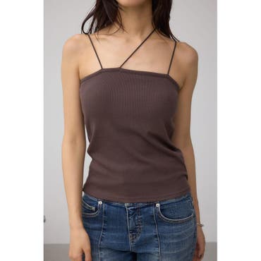 最終値下げ✨FRONT BUTTON ニットキャミ ベリー郵便局」ニットキャミソール大きいサイズ