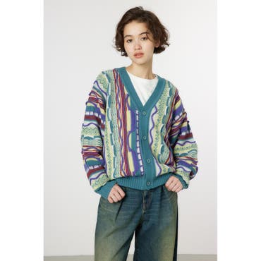 CRUSH MARBLE カーディガン[品番：BJLW0022179]｜SLY OUTLET