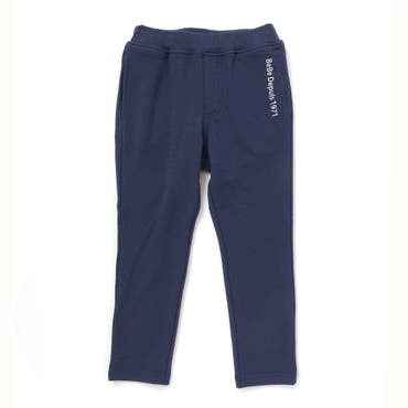 ストライプ柄ツイル長パンツ・長ズボン[品番：MTIK0010515]｜こどもの