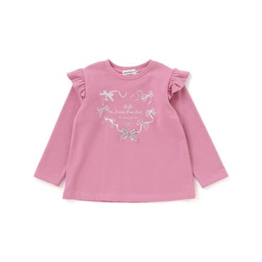 ケン ケンゾー ロングTシャツ ロゴ プリントT ピンク キッズ KENZO