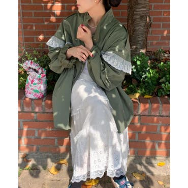 d.i.aダイヤフード付き迷彩柄ハーフコートとミリタリージャケットと d.i.aダイヤフード付き迷彩柄ハーフコートとミリタリー