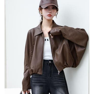 ZIPライダースジャケット[品番：MKSW0031220]｜dazzlin