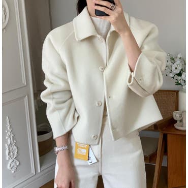 ショートダッフルコート Jasmine Grandiflorum[品番：XT000011814