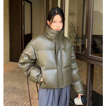 Kastane ラグランショート中綿ジャケット　中綿ジャケット　ダウンジャケット kastane ラグランショート中綿ジャケット