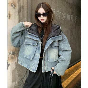 ラインストーン付きGジャン[品番：GORW0008739]｜GORGE （ゴージ）の