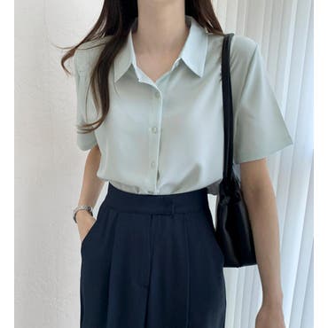 SALE 大きいサイズ 女性 売れ筋商品|||シャツVer3.5 シアーグリーン・スキッパー（SP-513） 大きいサイズ シャツVer3.5 シアーグリーン・スキッパー（SP-513