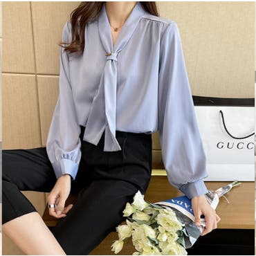 ボウタイブラウス 品番 Douw Doula Doula ドゥーラドゥーラ のレディースファッション通販 Shoplist ショップリスト