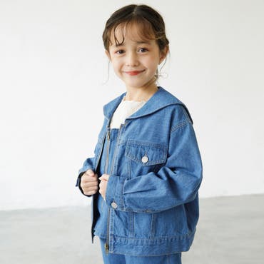 【美品希少】ラルフローレンプルオーバーデニムジャケットキッズジャケット POLO RALPH LAUREN ポロ ラルフローレン デニムジャケット