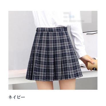 チェック切替ミニスカート[品番：NCLW0014835]｜NICE CLAUP
