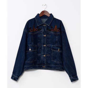 デニムショートジャケット[品番：LAVW0011000]｜LANVIN en Bleu