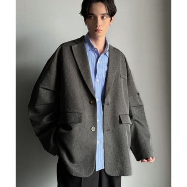 チェスターコート メンズヘリンボーン ツィード[品番：IP000002234