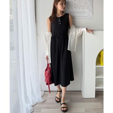 店内商品がすべてレジにて半額！！ ノースリーブフリルワンピース 9241[品番：XB000009824]｜G&L ワンピース