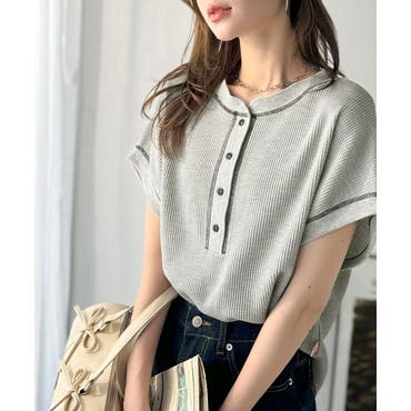 ◇Emsexcite◇ 襟フリルセーラー半袖BL[品番：RTGW0001930]｜RETRO