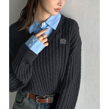 ゼブラ柄ハイネックトップス 8830[品番：XB000009210]｜G&L