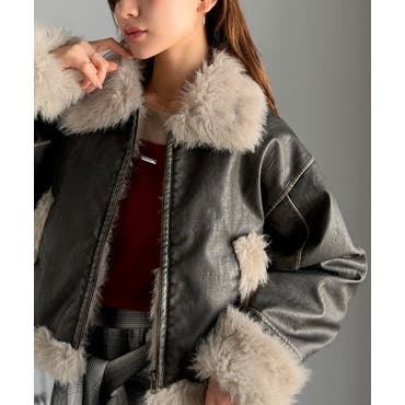 Loungedress】フェイクファーCT[品番：PALW0004083]｜PAL GROUP OUTLET