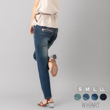 GYDA サイドオープンニーハイスキニーデニムパンツ サイズM 美品 GYDA（ジェイダ）の「サイドオープンニーハイスキニーデニム