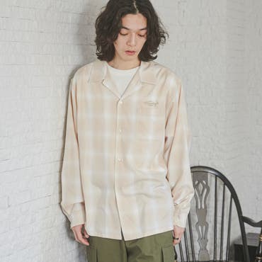 洗える】ピグメントコットンシャツ[品番：WRDW0227024]｜Dessin