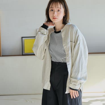 ⭐️ 限定 GYDA LOOSEストライプSH シャツ ストライプ ⭐️ 限定 GYDA LOOSEストライプSH シャツ ストライプ - メルカリ