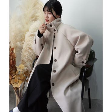 テントラインキャメルコート[品番：LAVW0018264]｜LANVIN COLLECTION