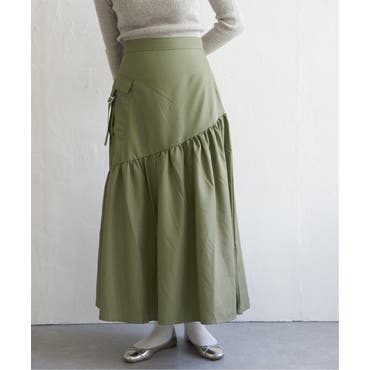 広がりすぎない大人の6枚接ぎロングスカート】｜MELROSE CLAIRE