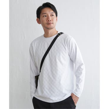 RIELABO】チドリ柄VネックTシャツ[品番：NICW0004755]｜NICOLE