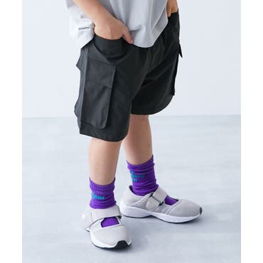 3段フリルショートパンツ 子供服 キッズ[品番：BRSK0002540