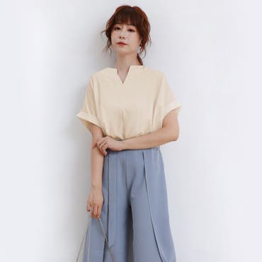 SONYUNARAシャーリングブラウス韓国 韓国ファッション おしゃれ[品番 