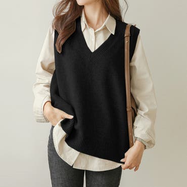 ベスト アンサンブルセーター プライムニット プリーツスカート セットアップ wx-ff-077.jpg